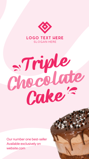 Triple Chocolate Decadence Facebook story Image Preview