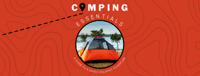Camping Essentials Facebook cover Image Preview