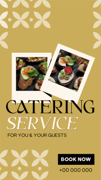 Catering Service Business TikTok Video Design