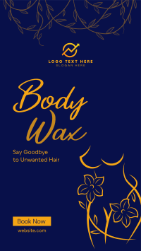 Body Waxing Service Instagram Reel Design