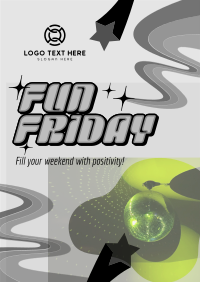 Starry Friday Poster Design