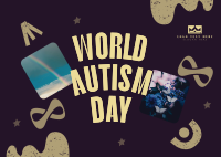World Autism Day Postcard Image Preview