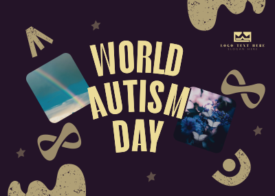 World Autism Day Postcard Image Preview