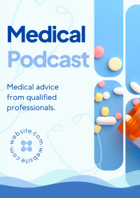 Medical Podcast Poster Image Preview