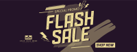 Flash Sale Promo Facebook Cover Design