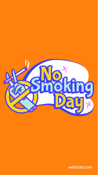 Quit Smoking Today Instagram story Image Preview