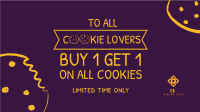 Cookie Lover Promo Facebook event cover Image Preview