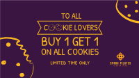 Cookie Lover Promo Facebook event cover Image Preview