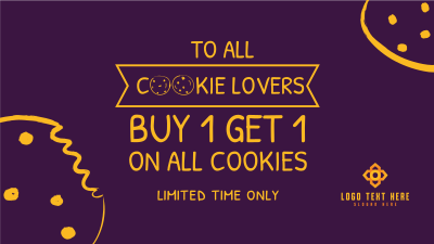 Cookie Lover Promo Facebook event cover Image Preview