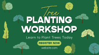 Tree Planting Workshop Facebook event cover Image Preview