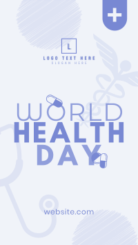 Pharmaceutical Health Day Facebook Story Design
