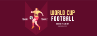 Football World Cup Tournament Facebook Cover Design