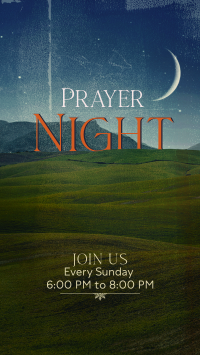 Prayer Night  TikTok Video Image Preview