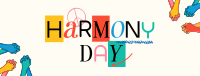 Fun Harmony Day Facebook cover Image Preview