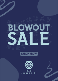 Hey hey Happy Birthday Sale Flyer Image Preview