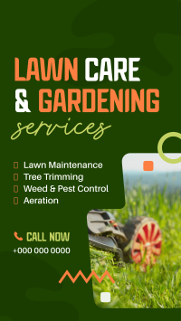 Lawn Care & Gardening TikTok video Image Preview