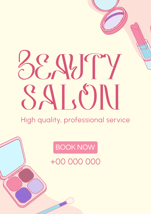 Beautiful Look Salon Flyer Design Image Preview