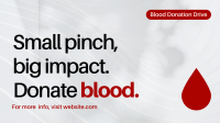 Blood Donation Drive Animation Image Preview