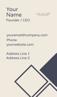 Corporate Generic Business Business Card Design