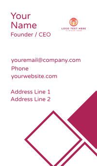 People Community Organization Business Card Design