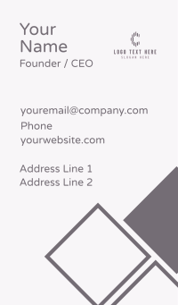 Digital Technology Letter C Business Card Design