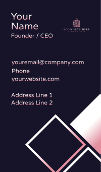 Luxury Perfume Letter S Business Card Design