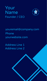 Employee Leader People Business Card Design