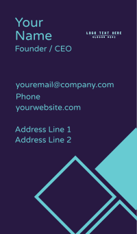 Digital Computer Business Business Card Design