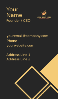 People Management Firm Business Card Design