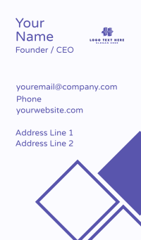 Professional Brand Letter H Business Card Design