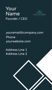 Bear Crest  Premium Business Card Design