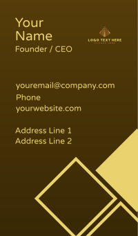 Pyramid Startup Business Business Card Design