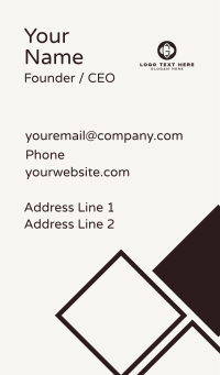 Generic Corporation Letter G Business Card Design