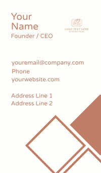 Vintage Leather Shoes Business Card Design