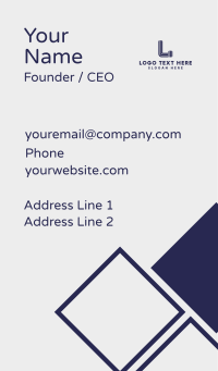 Corporate Stripe Media Business Card Design