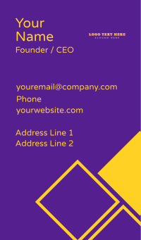 Startup Clothing Business Business Card Design