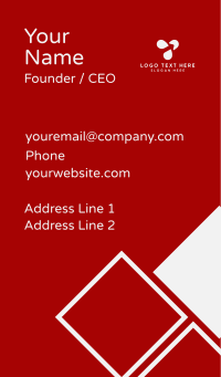 Freight Shipping Arrow Letter Y Business Card Design