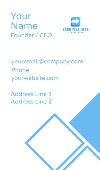 Cube Arrow Business Business Card Design