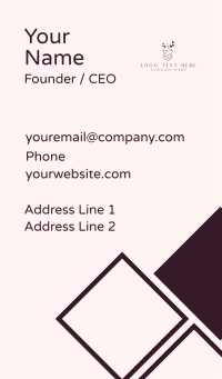 Sparkle Diamond Gem Business Card Design