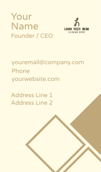 Business Studio Company Letter H Business Card Design