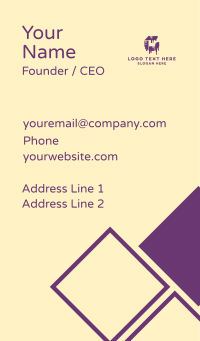 Ink Drip Letter G Business Card Design