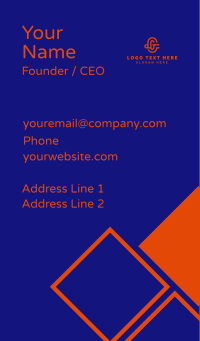 Digital Tech Letter G Business Card Design