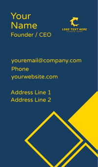 Electrical Charge Letter C Business Card Design