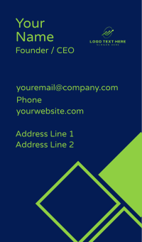 Finance Arrow Graph Business Card Design