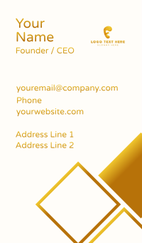 Business Professional Letter F Business Card Design