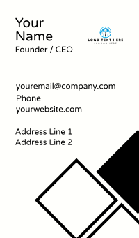 Corporate Employee Recruitment Business Card Design