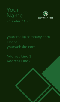 Tennis Training Coach Business Card Design