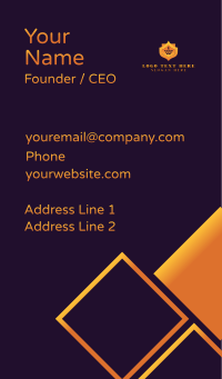 Cybersecurity Software Developer Business Card Design