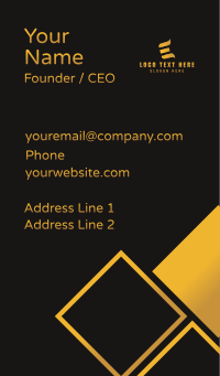 Creative Professional Letter E Business Card Design