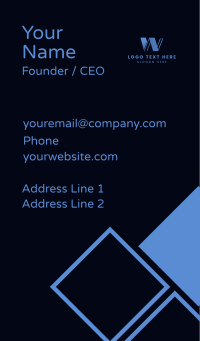 Business Corporate Fold Business Card Design